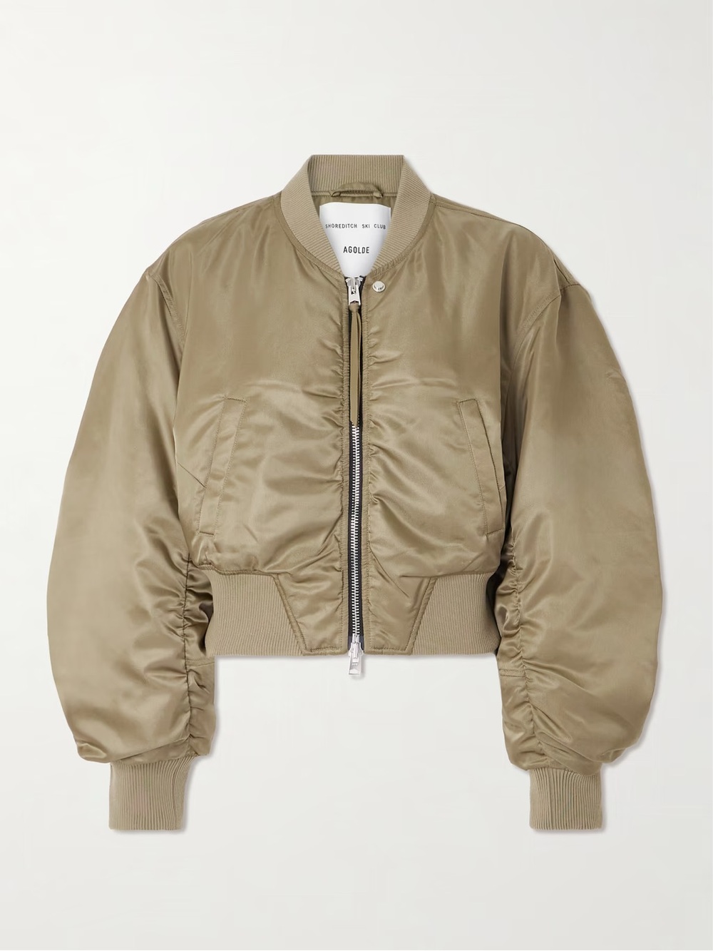 SHOREDITCH SKI CLUB X AGOLDE JETT BOMBER JACKET - XS